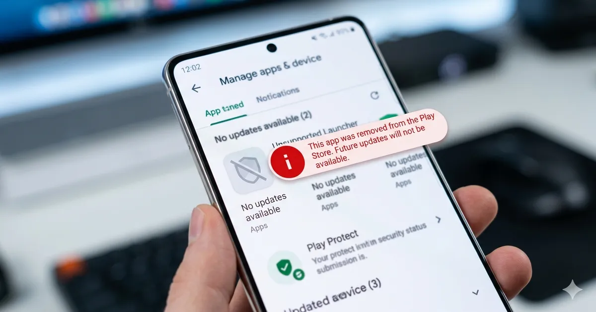 Google Play Store Update: New Alerts for Removed & Dead Apps