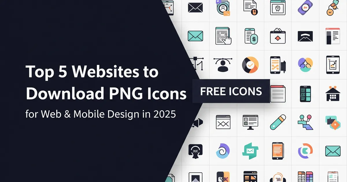 Top 5 Websites to Download Free PNG Icons in 2025
