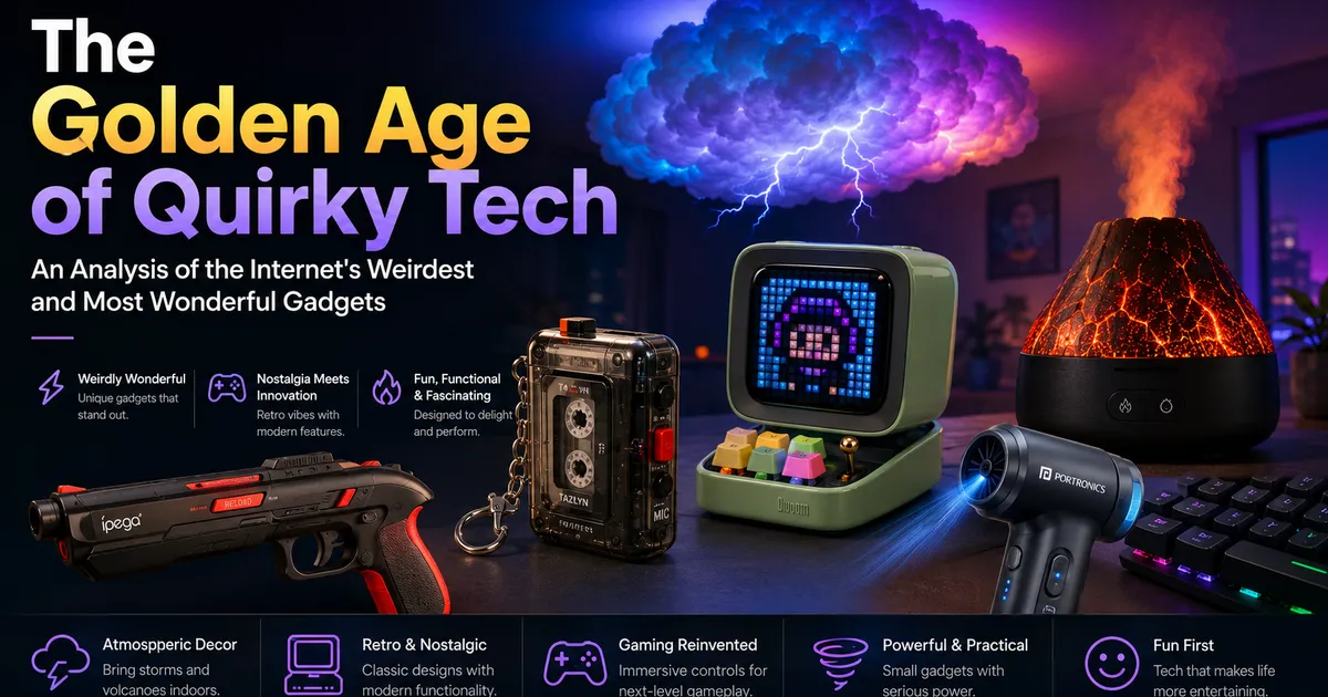 The Weirdest Tech Gadgets of 2026: Viral Smart Devices That Are Surprisingly Useful