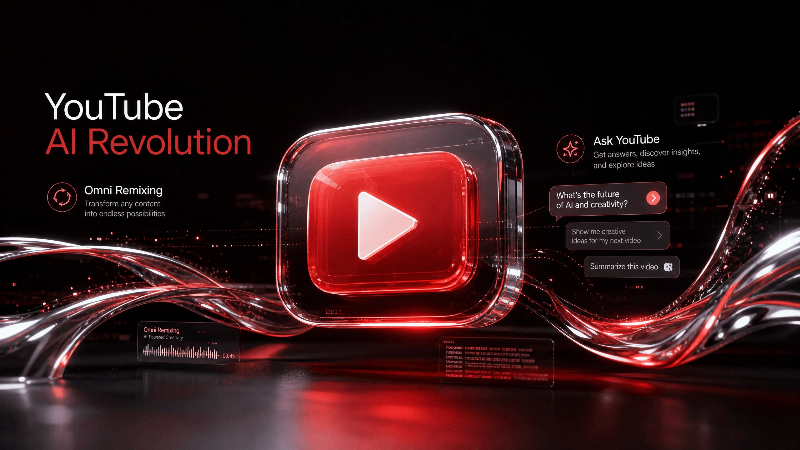 YouTube Launches Ask YouTube & AI Omni Remixing for Creators